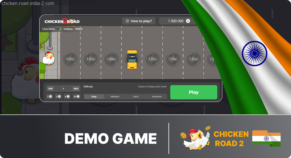Chicken Road 2 free practice mode